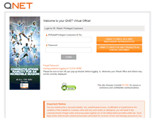 Tablet Screenshot of portal.qnet.net.my